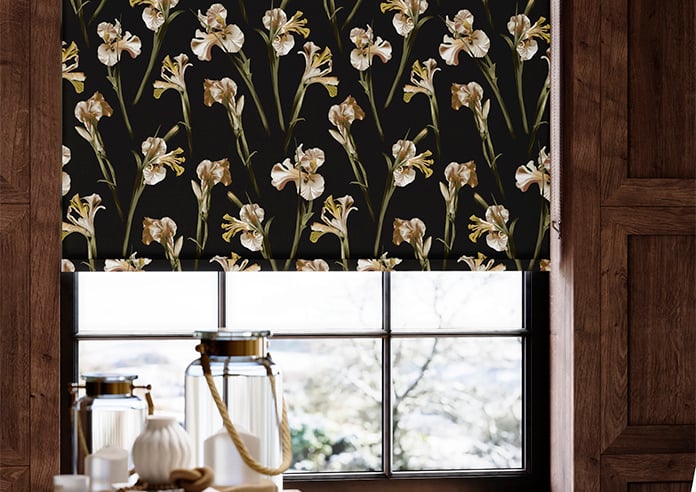 Ted Baker Wild Iris, Black - Roller Blind - Image 5